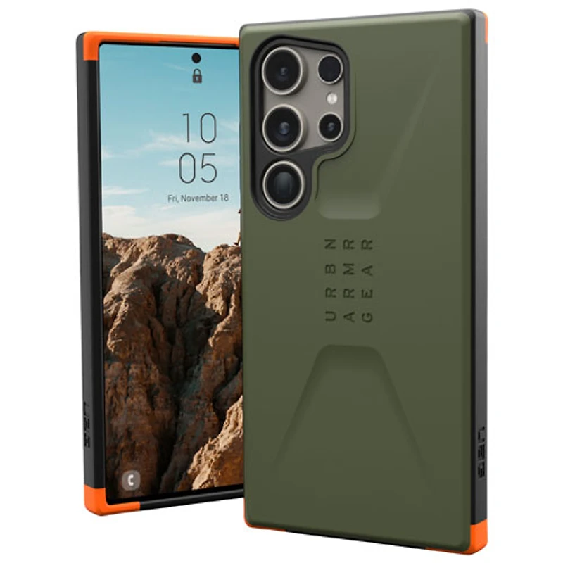 UAG Civilian Fitted Hard Shell Case for Galaxy S24 Ultra - Green