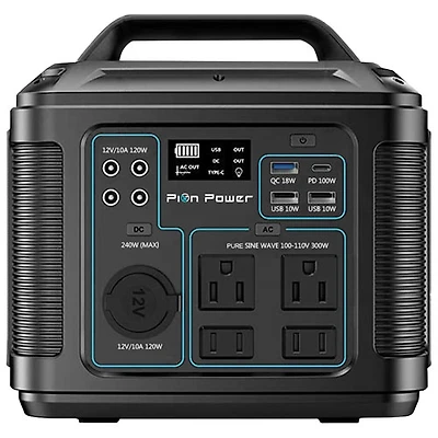 Station d'alimentation portative P302 de Pion Power - 300 W