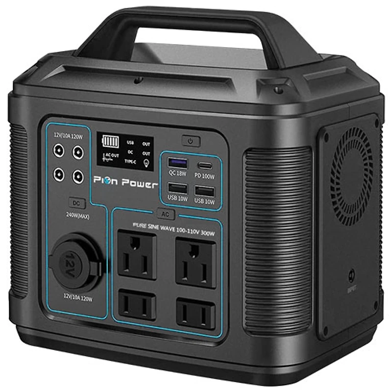 Station d'alimentation portative P302 de Pion Power - 300 W