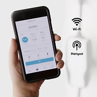 Pion Power Flex-AC 40A Level 2 Portable Smart Electric Vehicle (EV) Charger - Black