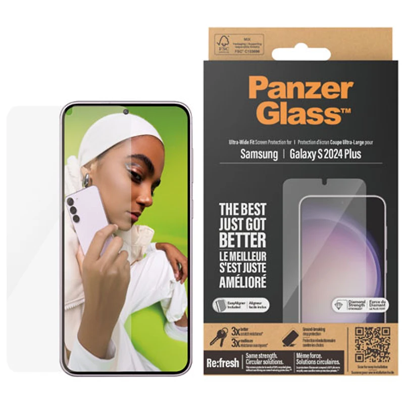 PanzerGlass Screen Protector for Galaxy S24+ (Plus)