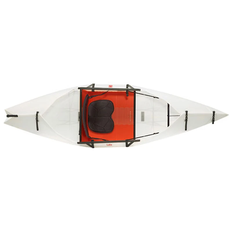 Kayak pliable de 9 pi avec pagaie Lake+ d'Oru Kayak - Blanc