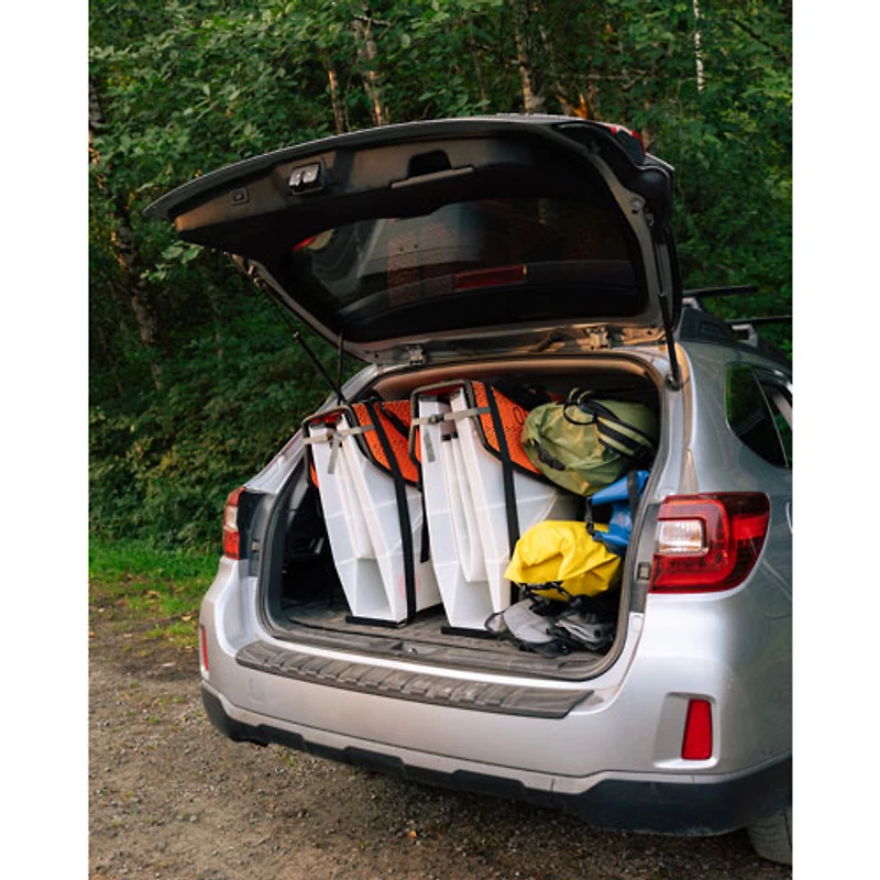 Kayak pliable de 16 pi avec pagaie Coast XT d'Oru Kayak - Blanc