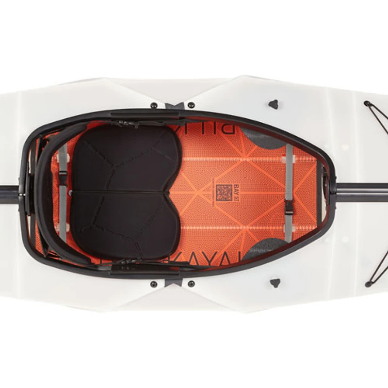 Kayak pliable de 12 pi avec pagaie Bay ST d'Oru Kayak - Blanc