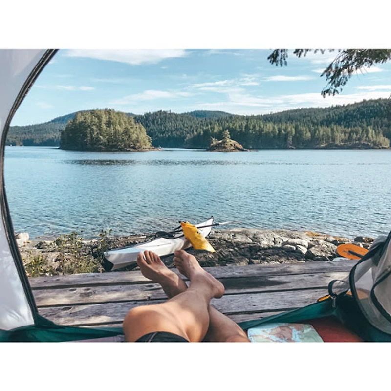 Kayak pliable de 12 pi avec pagaie Bay ST d'Oru Kayak - Blanc