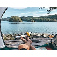 Oru Kayak Bay ST 12 ft. Foldable Kayak with Paddle - White