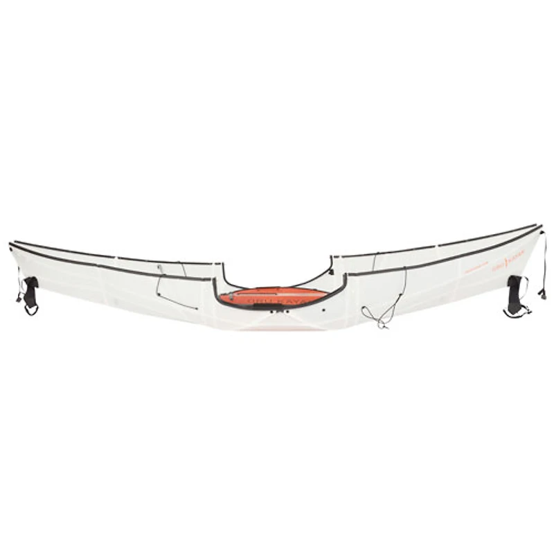 Kayak pliable de 12 pi avec pagaie Bay ST d'Oru Kayak - Blanc