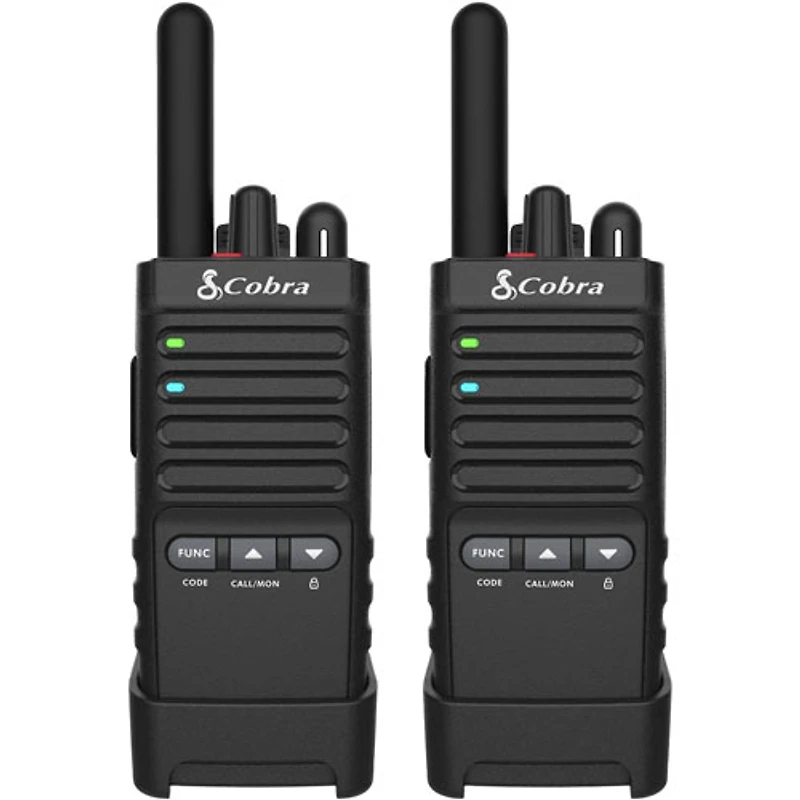 Cobra FRS 2-Way Walkie Talkies (PX650BIL) - 2-Pack