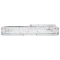 BodyGuardz Carve Fitted Hard Shell Case with MagSafe for iPhone 15 - Silver Sparkle