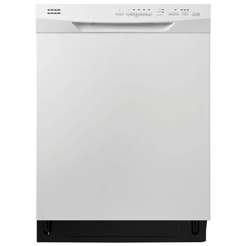 Boîte ouverte - Lave-vaisselle encastrable 24 po 51 dB d'Insignia (NS-DWRF2WH3) - Blanc - Endommagé