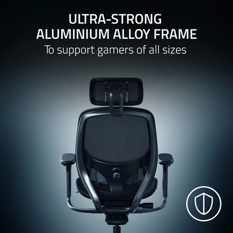 Razer Fujin Pro Ergonomic Mesh Gaming Chair - Black