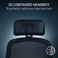 Razer Fujin Pro Ergonomic Mesh Gaming Chair - Black