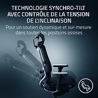 Razer Fujin Pro Ergonomic Mesh Gaming Chair - Black