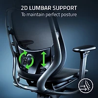 Razer Fujin Pro Ergonomic Mesh Gaming Chair - Black