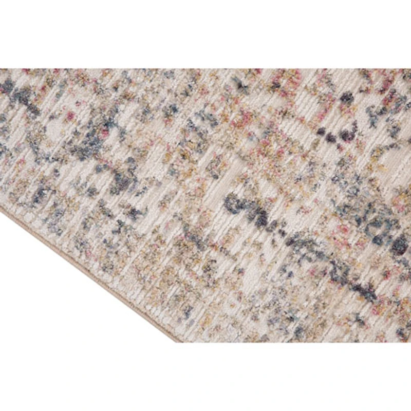 Carpette de 5 x 8 pi Amiya - Ivoire/Beige