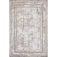 Carpette de 8 x 11 pi Dawn - Gris/Beige/Crème