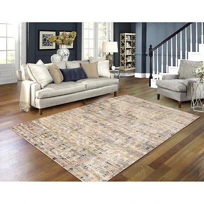 Carpette de 7 x 9 pi Canyon - Havane/Brun/Rouille