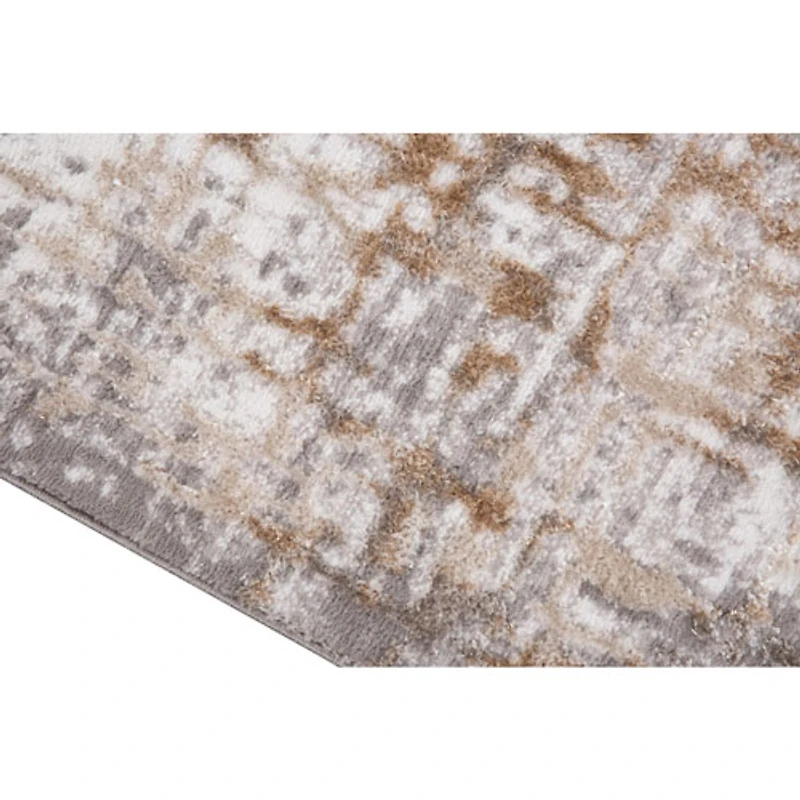 Carpette de 5 x 8 pi Dusk - Gris/Crème/Beige