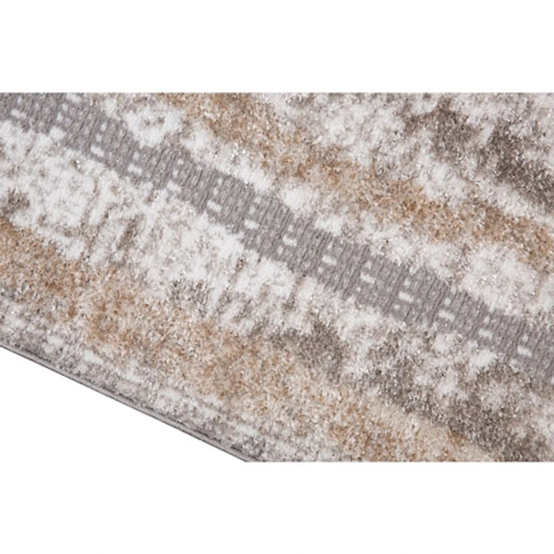 Carpette de 7 x 9 pi Dawn - Gris/Beige/Crème