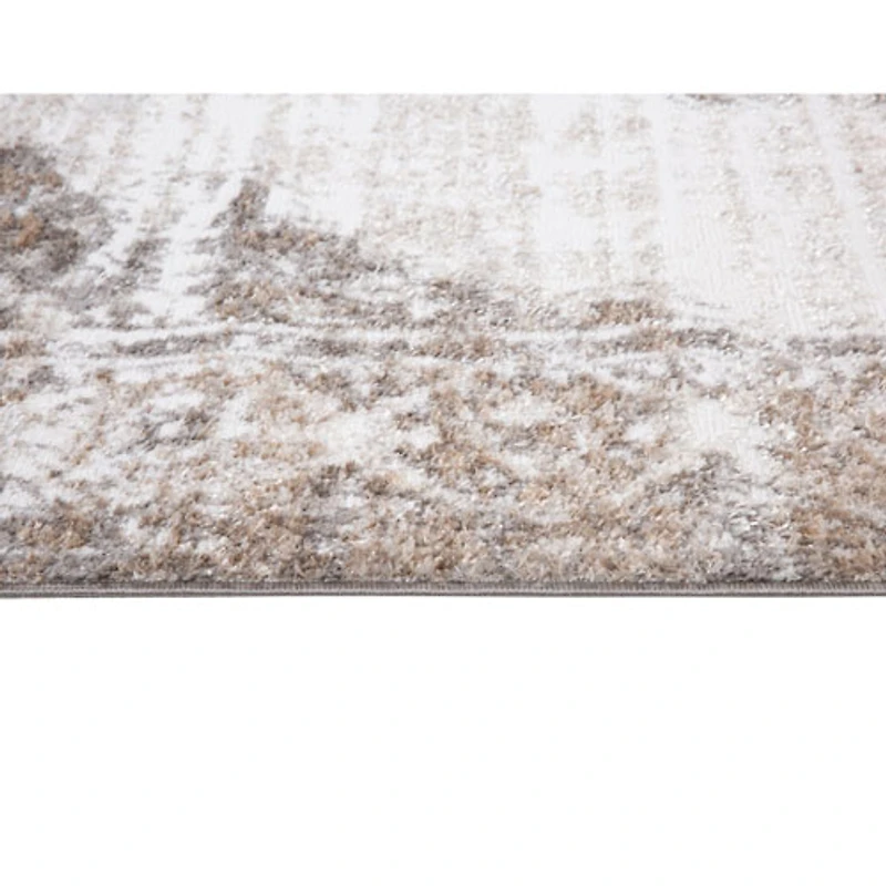 Carpette de 8 x 11 pi Metropolitan - Gris/Crème