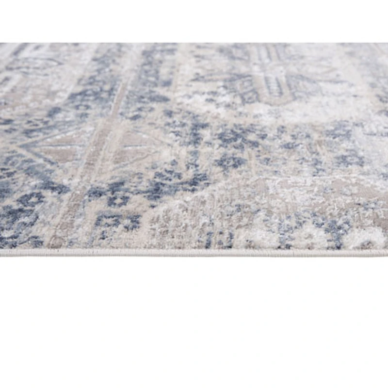 Carpette de 5 x 8 pi Azure Mist - Gris/Bleu