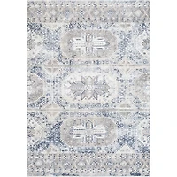 Carpette de 5 x 8 pi Azure Mist - Gris/Bleu