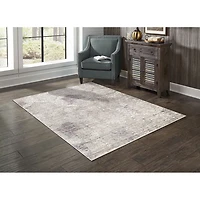 Carpette de 8 x 11 pi Pearl - Blanc/Beige/Bleu