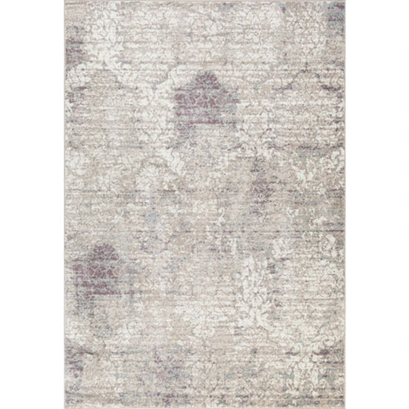 Carpette de 8 x 11 pi Pearl - Blanc/Beige/Bleu