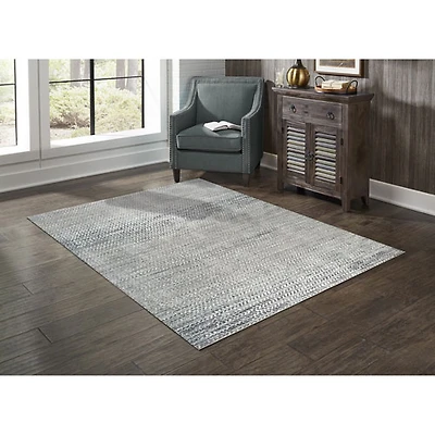 Carpette de 8 x 11 pi Oak - Blanc/Beige