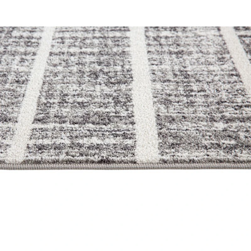 Carpette de 7 x 9 pi Whisper - Blanc/Argenté