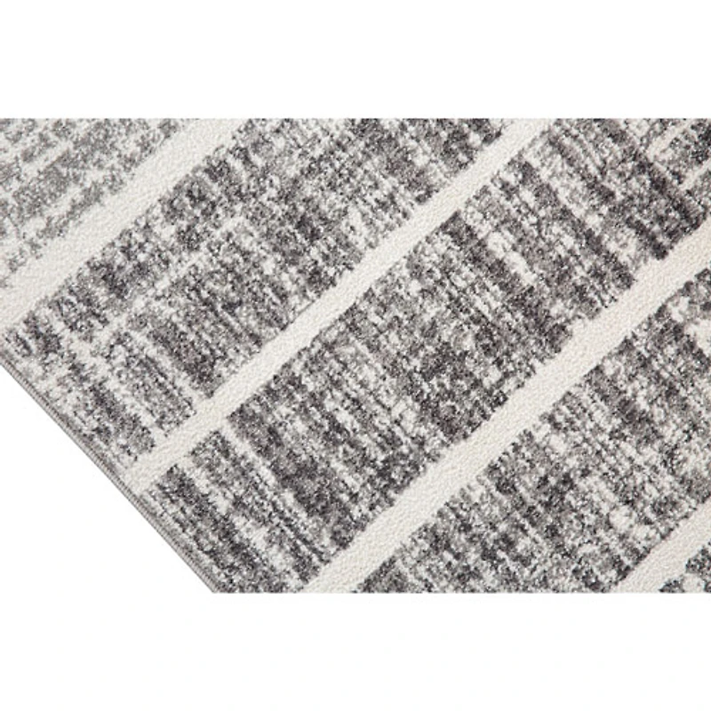 Carpette de 7 x 9 pi Whisper - Blanc/Argenté