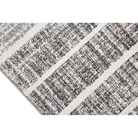 Carpette de 7 x 9 pi Whisper - Blanc/Argenté