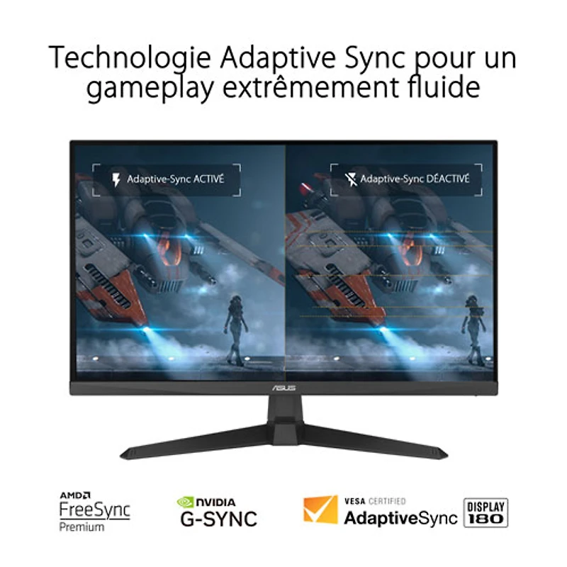 ASUS TUF 27" FHD 180Hz 1ms GTG IPS LED G-Sync FreeSync Gaming Monitor (VG279Q3A)