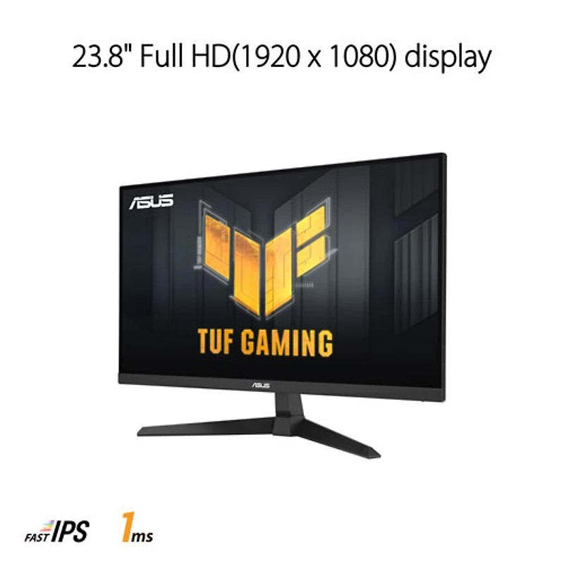 ASUS TUF 23.8" FHD 180Hz 1ms GTG IPS LED FreeSync Gaming Monitor (VG249Q3A)