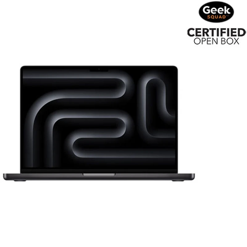 Boîte ouverte - MacBook Pro de 14,2 po d'Apple (automne 2023) - Noir infini (M3 Pro d'Apple/SSD 1 To/RAM 18 Go) - Anglais