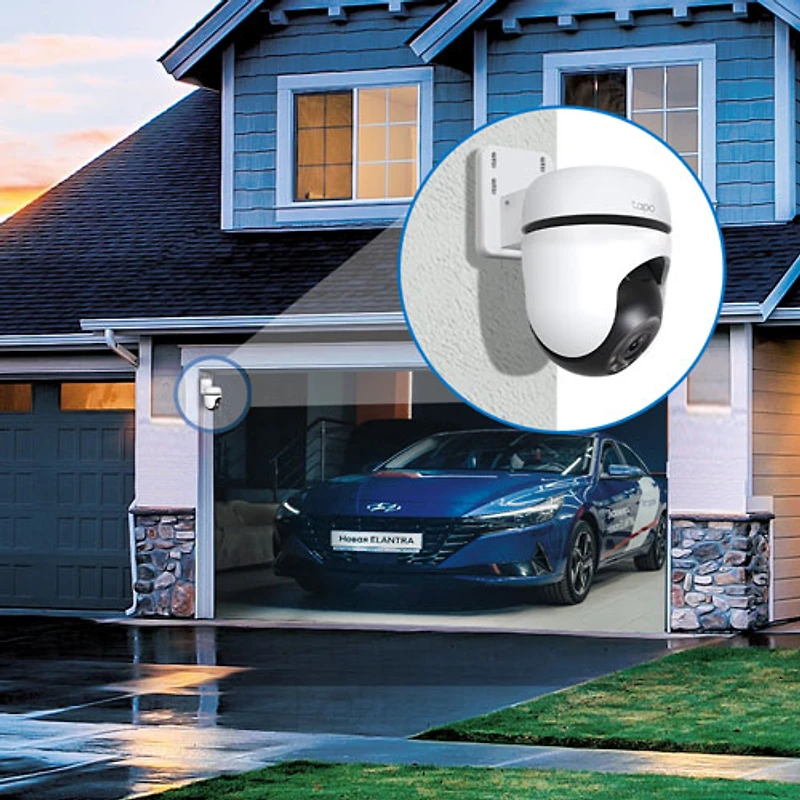 TP-Link Tapo C510W Pan/Tilt Semi-Wireless Outdoor 2K IP Camera