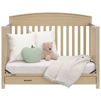 Lit de bébé transformable 5-en-1 Benton de Graco avec tiroir - Bois flotté