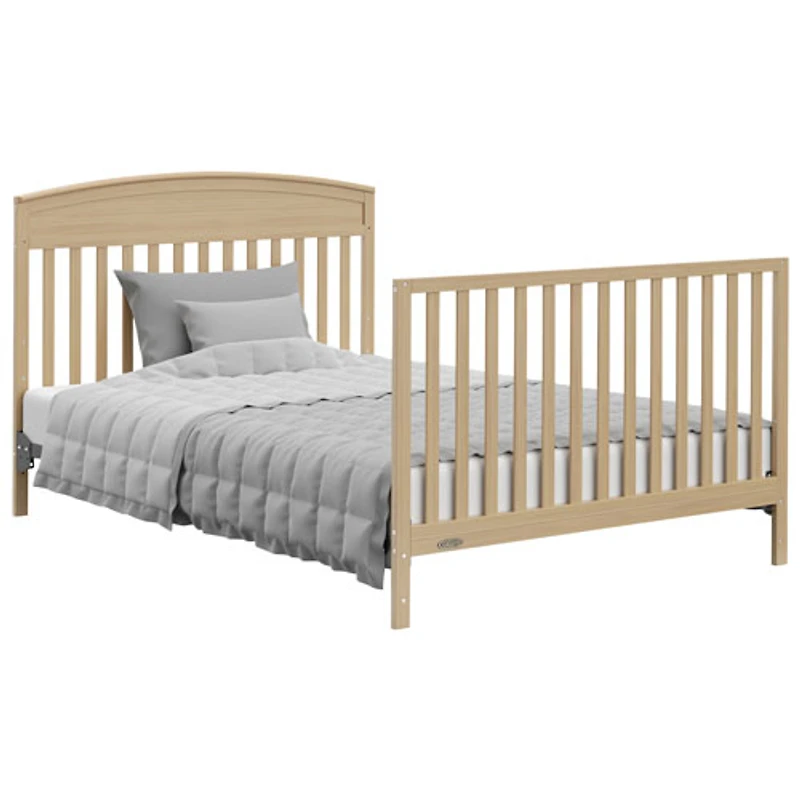 Lit de bébé transformable 5-en-1 Benton de Graco avec tiroir - Bois flotté