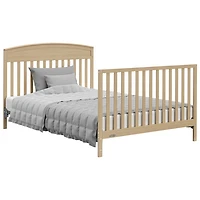 Lit de bébé transformable 5-en-1 Benton de Graco avec tiroir - Bois flotté
