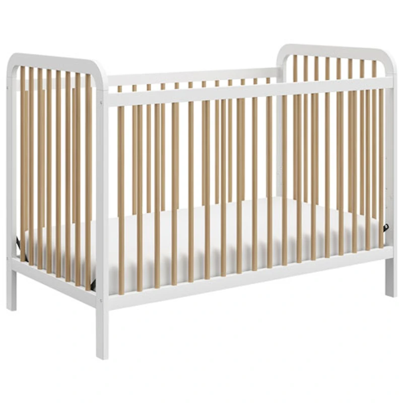 Lit de bébé transformable 3-en-1 Pasadena de Storkcraft - Blanc/Bois flotté