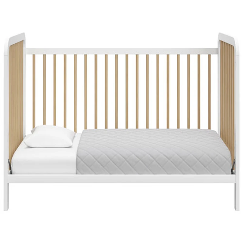 Lit de bébé transformable 3-en-1 Pasadena de Storkcraft - Blanc/Bois flotté