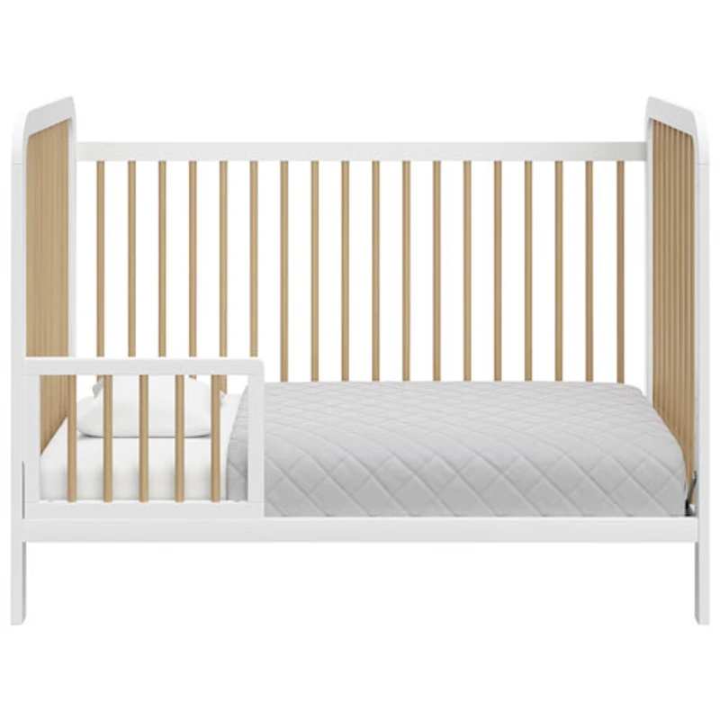 Lit de bébé transformable 3-en-1 Pasadena de Storkcraft - Blanc/Bois flotté