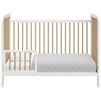 Lit de bébé transformable 3-en-1 Pasadena de Storkcraft - Blanc/Bois flotté