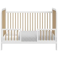 Lit de bébé transformable 3-en-1 Pasadena de Storkcraft - Blanc/Bois flotté