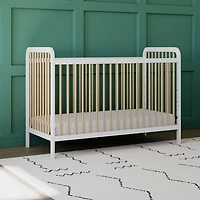 Lit de bébé transformable 3-en-1 Pasadena de Storkcraft - Blanc/Bois flotté