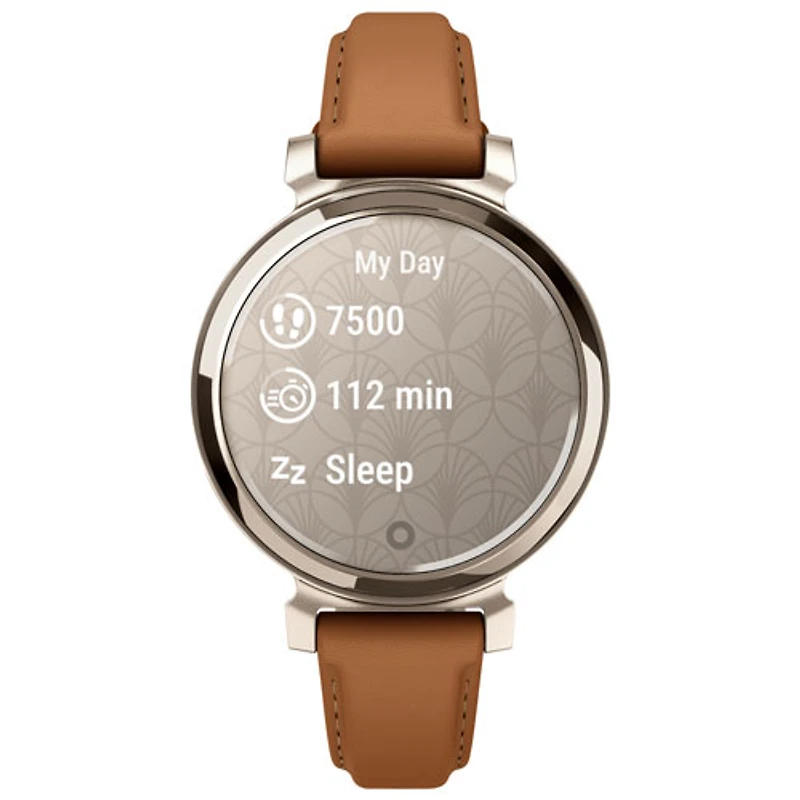 Garmin Lily 2 Classic 30.4mm Bluetooth Smartwatch - Tan