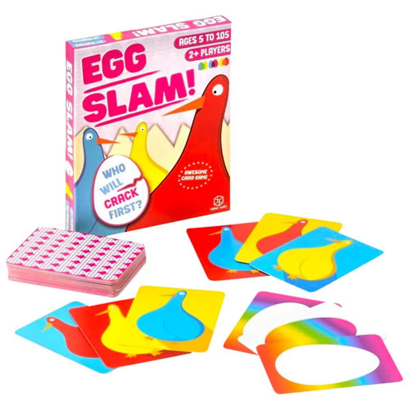 Egg Slam! Jeu de cartes - Anglais