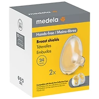 Téterelles mains libres de Medela - 24 mm - Lot de 2