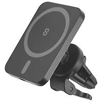 LOGiiX 7.5W Wireless Charging Vent Mount with MagSafe (LGX-13217) - Black