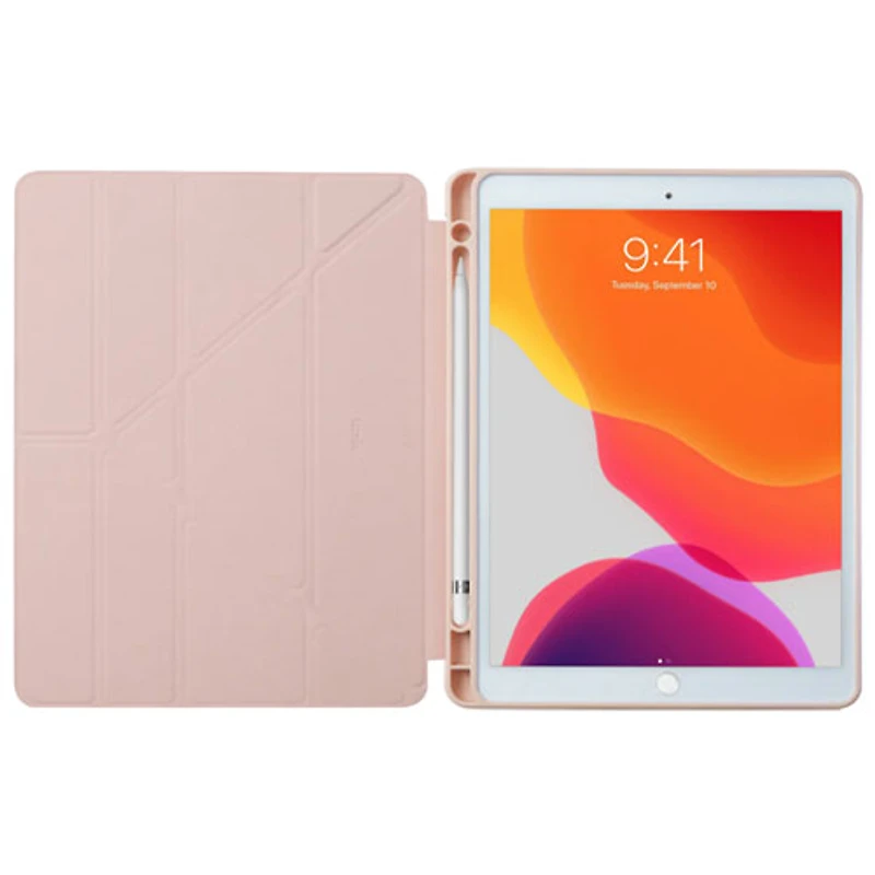 Étui Origami+ (Plus) de LOGiiX pour iPad de 10,9 po - Rose